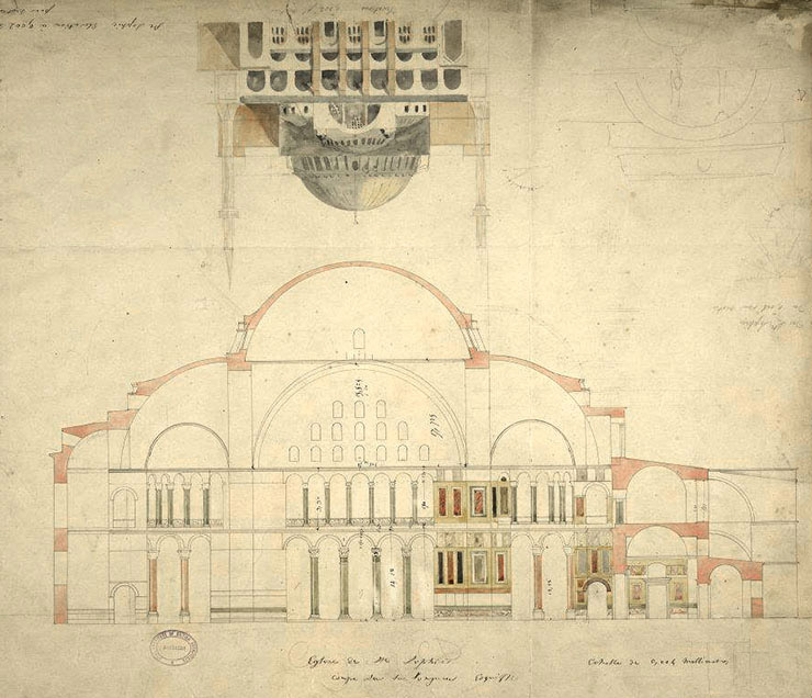 Ayasofya Kesit